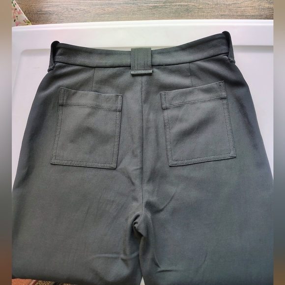 Wilfred free by Aritzia women's allwaze Exposed Front Zip high-rise pants sz 6. - Picture 11 of 17